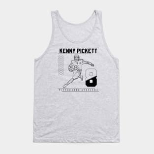 Kenny Pickett || Black retro | Football Tank Top